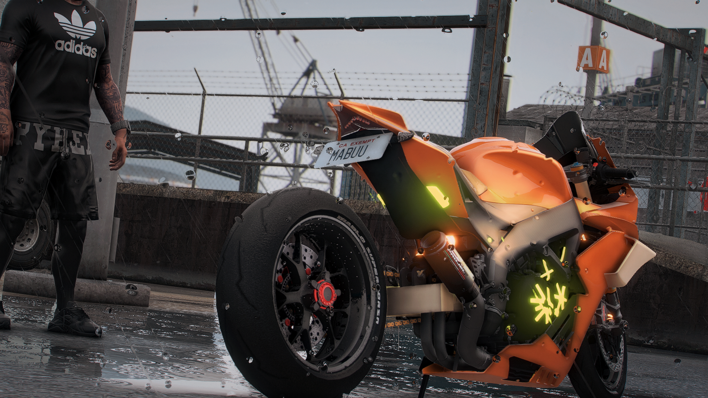 Aprilia RSV4 Factory 1100 Drag and Slammed