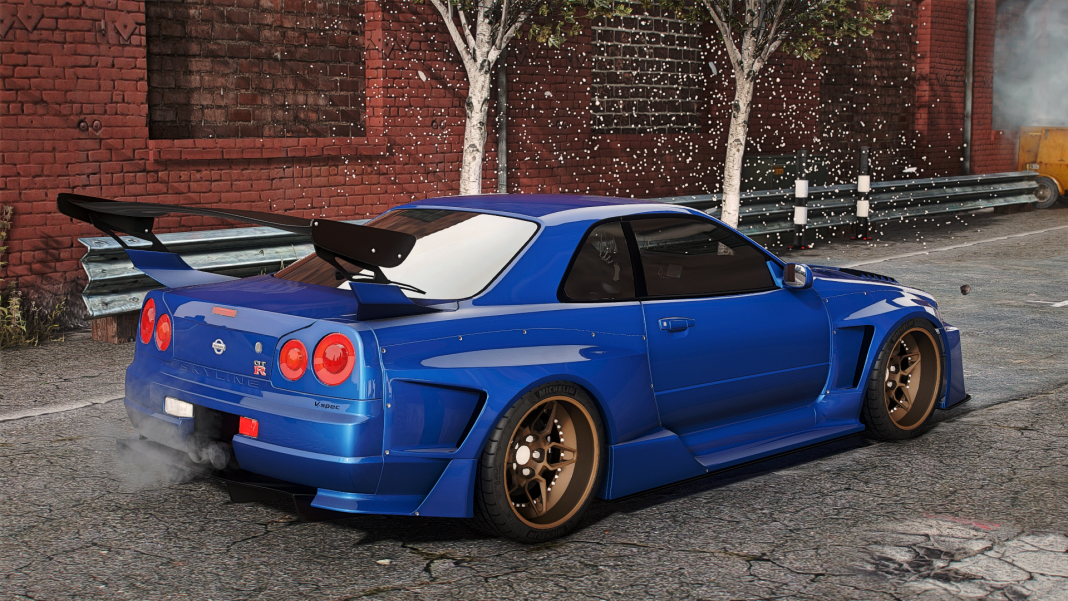 Nissan R34 Hugo Silvia