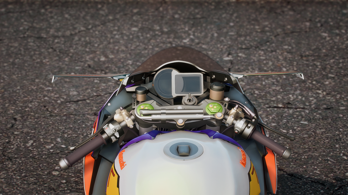 Kawasaki Ninja H2 Performance Gundam Edition