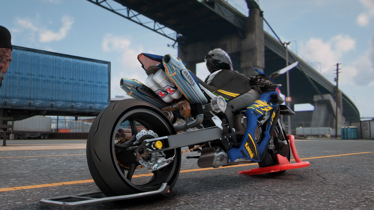 Customs Kawasaki ZX10R Twin Turbo