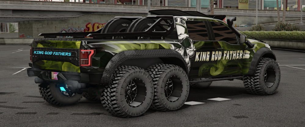 Ford Raptor 6x6 Widebody