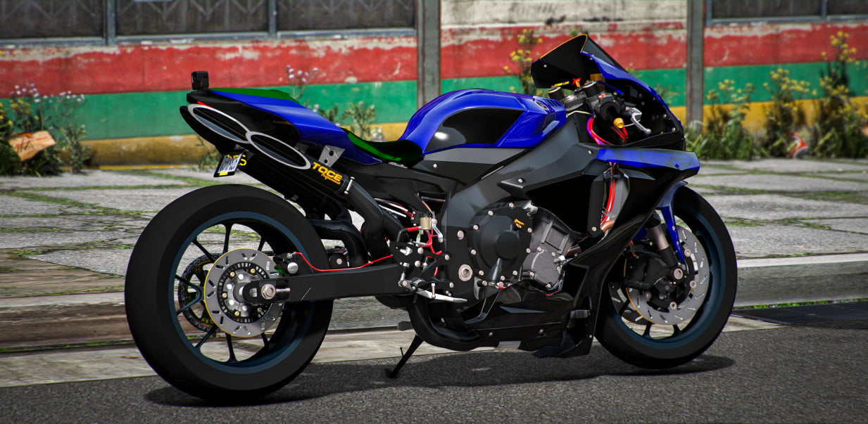 2019 Yamaha R1 Quad Exhaust