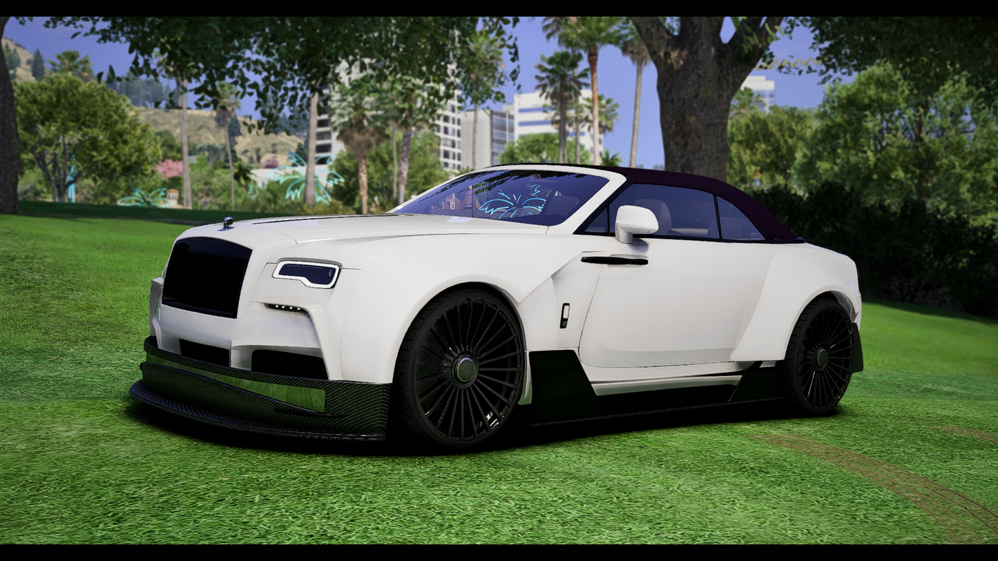 (Debadged) Rolls Royce Dawn Mafia Beast