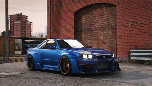 Nissan R34 Hugo Silvia
