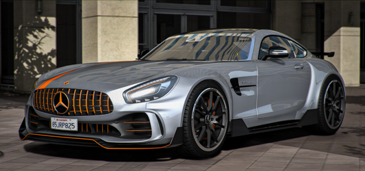 AMG GTR WideBody [Animated Lights]