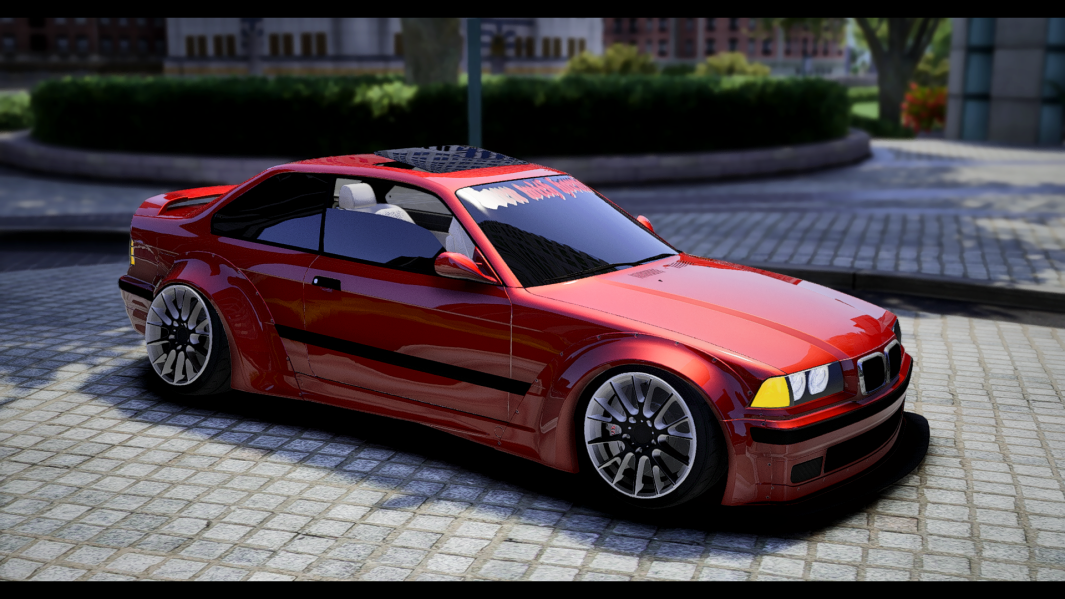 (Debadged) BMW M3 E36 Widebody