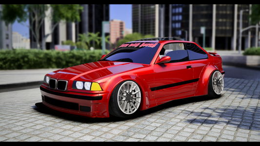 (Debadged) BMW M3 E36 Widebody