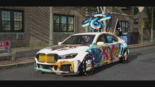 BMW M7 Widebody Luffy Edition [Dynamic Lights]